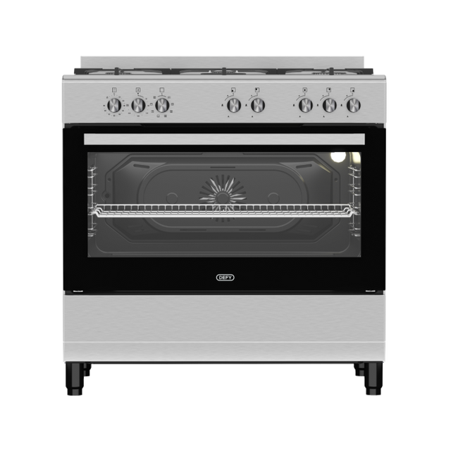 Defy 90cm Gas/Elec Thermofan Stove - DGS904