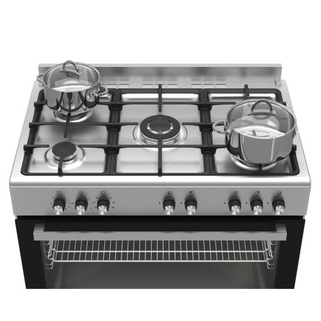 Defy 90cm Gas/Elec Thermofan Stove - DGS904