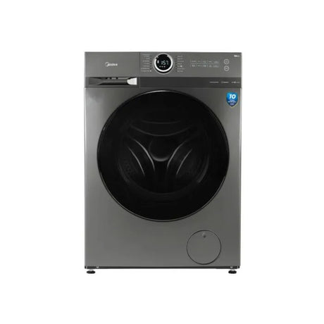 Midea 10kg Grey Inverter Front Loader Washing Machine - MF200W100WB