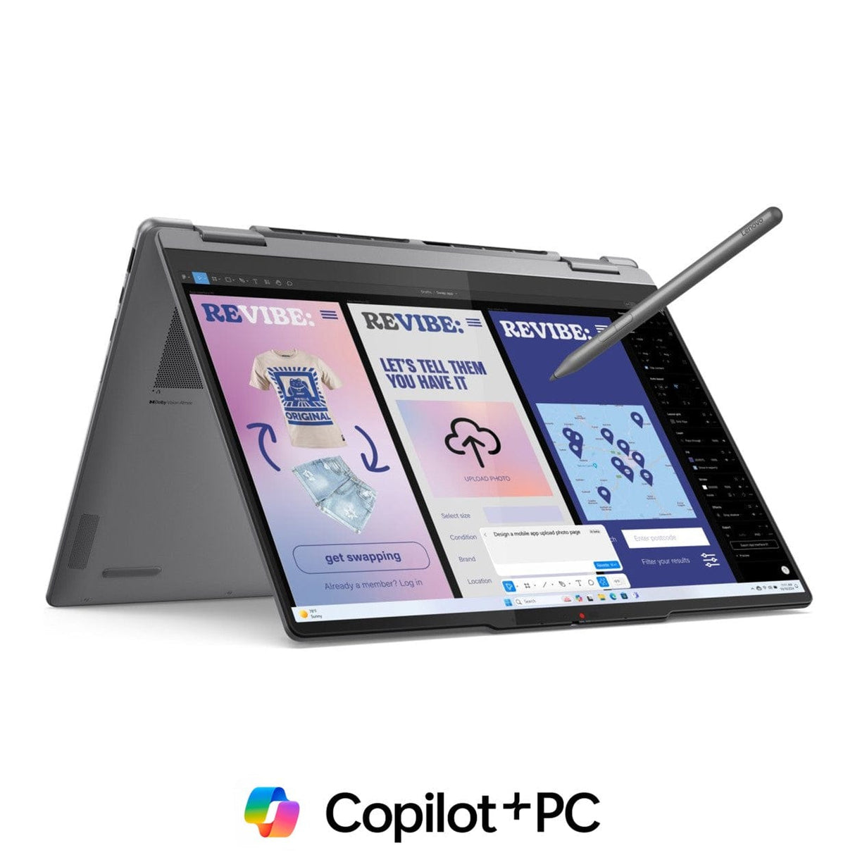 Lenovo Yoga 7 14ILL10 14-inch WUXGA AI 2-in-1 Laptop - Intel Core Ultra 7 256V 1TB SSD 16GB RAM Win 11 Pro