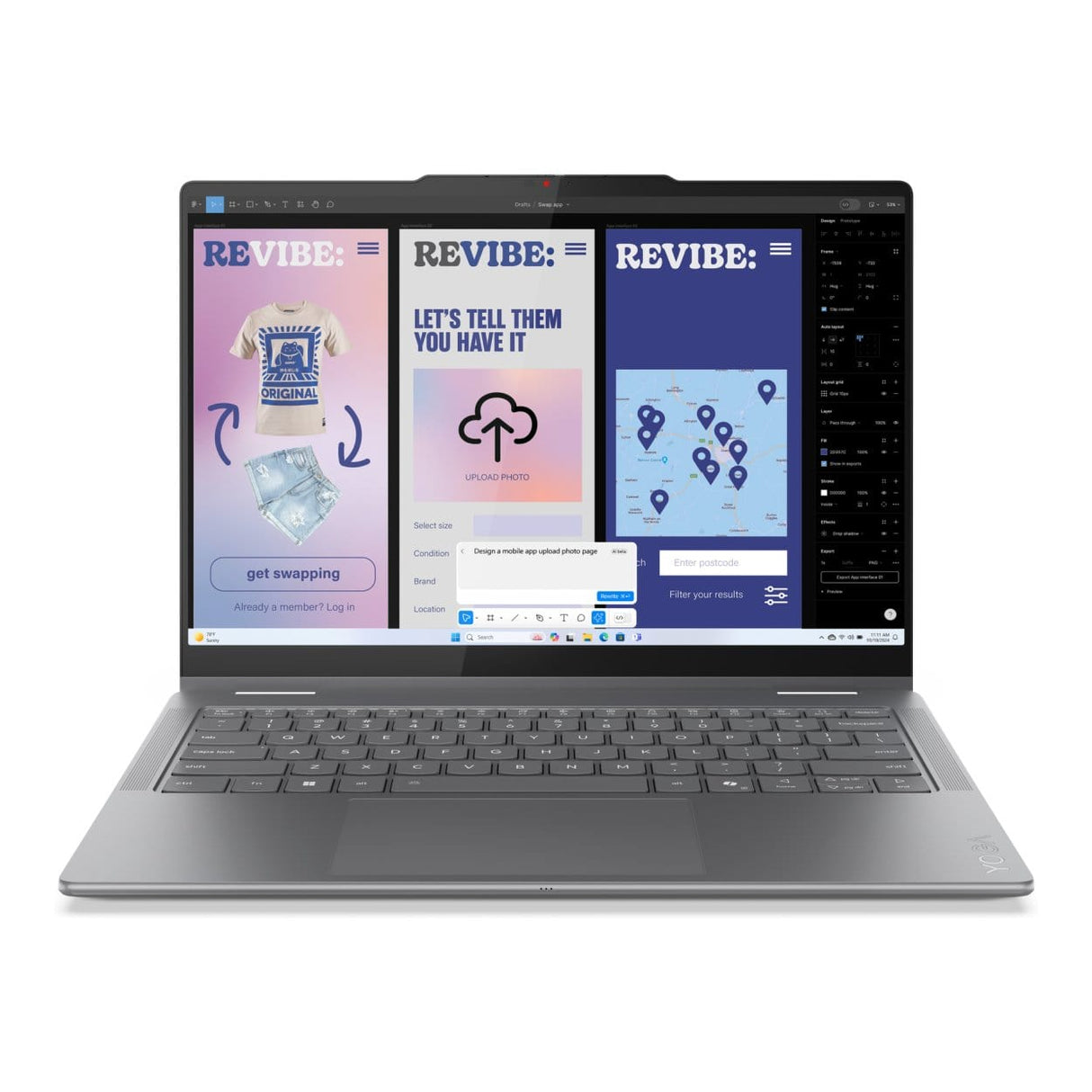 Lenovo Yoga 7 14ILL10 14-inch WUXGA AI 2-in-1 Laptop - Intel Core Ultra 7 256V 1TB SSD 16GB RAM Win 11 Pro