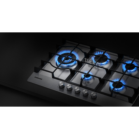 Samsung 75cm Inox Gas Hob - NA75D3030AS/FA