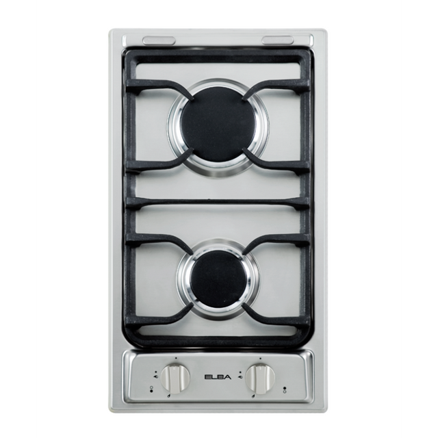 Elba 30cm Stainless Steel Gas Hob - 02/E35-200