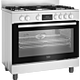 Beko 90cm Stainless Steel Freestanding Gas/Electric Cooker - BGTW11225EX