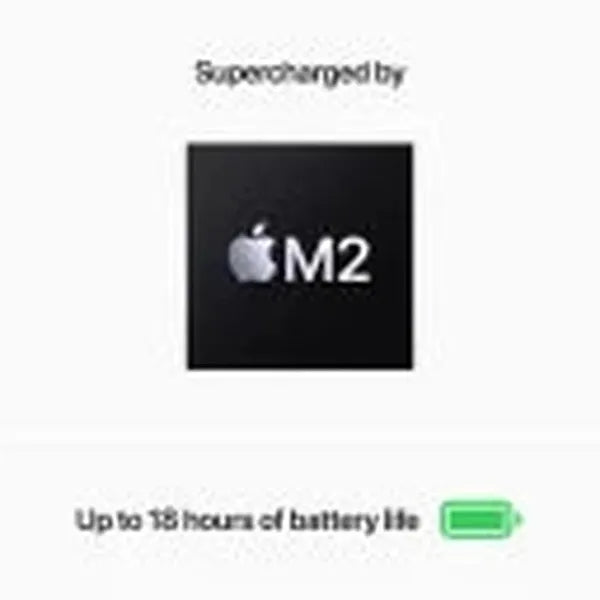 Apple Apple M2 - (16 GB/256 GB SSD/Mac OS Sequoia) Macbook Air 8 Core CPU GPU
