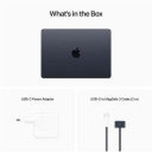 Apple Apple M2 2nd Gen - (16 GB/256 GB SSD/macOS 15 Sequoia/16 GB Graphics) MC7U4ZE/A (13 inch, Black, 1.24 kg)
