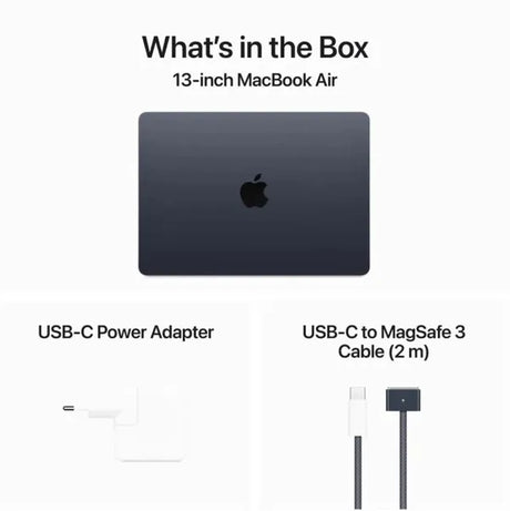 Apple Apple M3 3rd Gen - (16 GB/256 GB SSD/macOS 15 Sequoia/16 GB Graphics) MC8G4ZE/A (13 inch, Black, 1.24 kg)