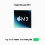 Apple Apple M3 3rd Gen - (16 GB/256 GB SSD/macOS 15 Sequoia/16 GB Graphics) MRYN3HN/A (15 inch, Black, 1.51 kg)