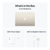 Apple MacBook Air 15.3-inch Retina Laptop - Apple M4 512GB SSD 16GB RAM macOS Starlight