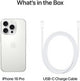 Apple iPhone 16 Pro - 6.3-inch Display, 8 GB RAM, 256 GB Storage, A18 Pro Chip, 48MP Camera, White Titanium