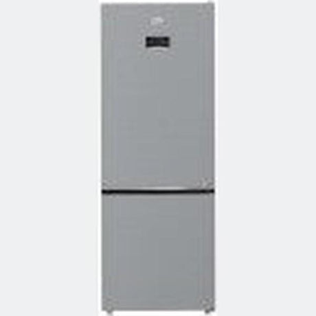 Beko 490L Inox Finish Double Door Bottom Mount Fridge Freezer with Inverter Compressor