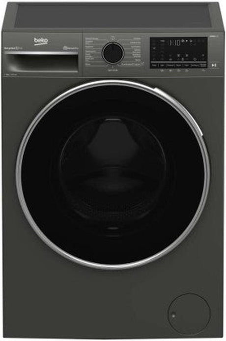 Beko 9kg Grey Front Loader Washing Machine with 1400 RPM Spin Speed and 7 Wash Programs