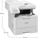 Brother DCP-L5510DW 3-in-1 Wireless Monochrome Laser Multifunction Printer
