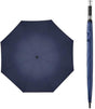 CASEY HANDHELD LARGE NAVY BLUE UMBRELLA