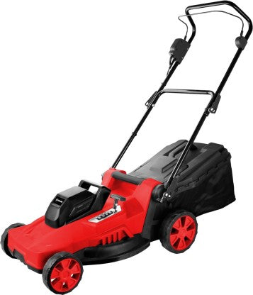 Casals Electric Plastic 420mm 2000W Battery Rotary Hower Lawn Mower (Red)