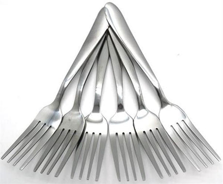 Casey Catering 6 Piece Stainless Steel Dinner Dessert Forks