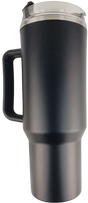 Casey Copo Termico Stainless Steel Black 500ml Mug With Lid