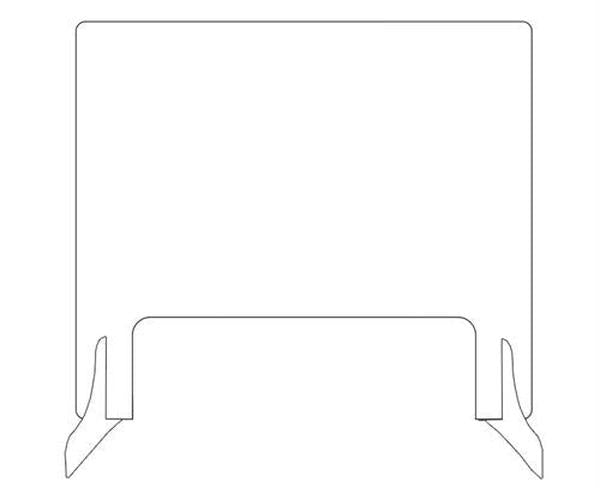 Casey Self Supporting Protective Transparent Barrier