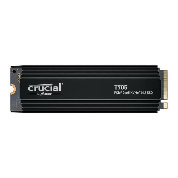 Crucial T705 1TB M.2 NVMe Gen5 with Heatsink NAND SSD
