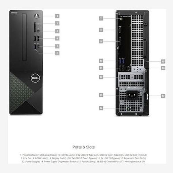 Dell Vostro 3030 Intel Core 12th Gen i5 Mini Tower PC