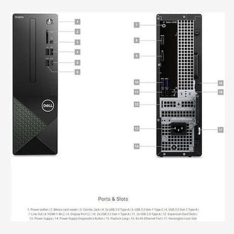 Dell Vostro 3030 Intel Core 12th Gen i5 Mini Tower PC
