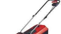 Einhell Power X-Change Cordless Lawn Mower With Starter Kit Battery & AC Adapter Rotary Push Lawn Mower (Red)
