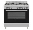 Elba Freestanding 5 Burner Gas Hob Cooker Stove with Electric Oven 900 mm Stainless Steel 04/96CL 827