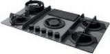 Elica 75cm 4-Burner Auto Ignition Glass Top Gas Stove - Model 02-ELIO-75-545L