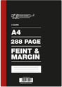 Freedom A4 3 Quire Hard Cover Counter Book 288 Page