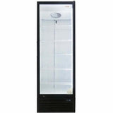 Fridgestar 540L White Finish Single Door Beverage Cooler Fridge with Hinged Full Door