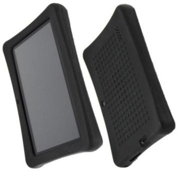 Geeko Black Velocity Tablet Rubber Cover-Desgined