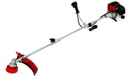 Generic AY061-040 Lawn mower Fuel Rotary Push Lawn Mower (White red)