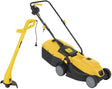Generic Power Plus Lawnmower Trimmer Combo POWXG6212T Battery & AC Adapter Rotary Push Lawn Mower (yellow)