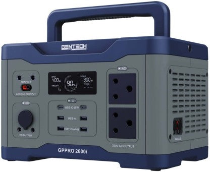 Gentech GPPRO2600I Pure Sine Wave Inverter  (With Battery)