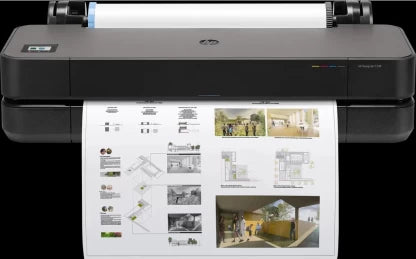 HP DesignJet T230 24-inch Large Format Inkjet Plotter Printer - Fast, Compact, Wi-Fi Enabled