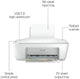 HP DeskJet 2320 3-in-1 A4 Colour - Print Copy Scan Multi-function Inkjet Printer