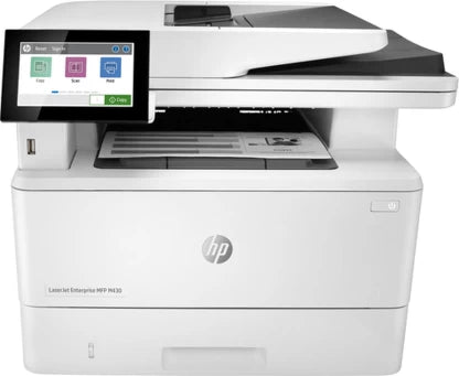 HP LaserJet Enterprise MFP M430f (3PZ55A) - Multifunction Monochrome Laser Printer with Print, Copy, Scan, and Fax Capabilities, 600x600 DPI
