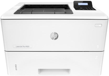 HP LaserJet Pro M501Dn: High-Speed 43ppm Monochrome Laser Printer with Duplex Printing and Network Connectivity