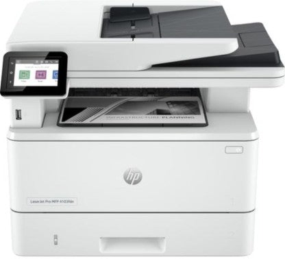 HP LaserJet Pro MFP 4103fdn: Versatile Color Laser Printer with Print, Copy, Scan & Fax - Ideal for Small Offices