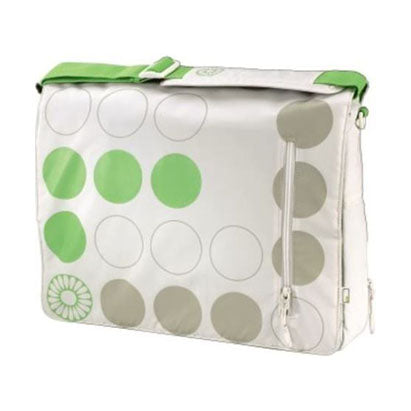 Hama 17 Inch Messenger Notebook Bag Green and White