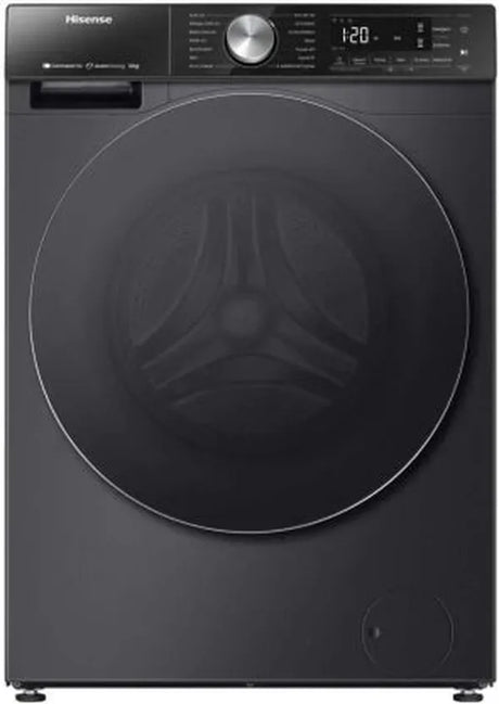 Hisense 12 kg Front Loader Washing Machine - Grey, Black