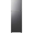 Hisense 154 L Double Door Top Mount Fridge (Titanium Silver, H225TTS)