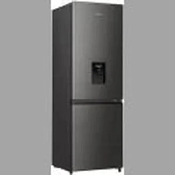 Hisense 323L Double Door Bottom Mount Fridge - Energy Efficient A+ Rated, Water Dispenser, Reversible Door