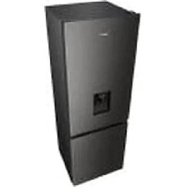 Hisense 323L Double Door Bottom Mount Fridge - Energy Efficient A+ Rated, Water Dispenser, Reversible Door
