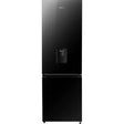 Hisense 347 L Double Door Bottom Mount Fridge (Black Glass, H450BMIB-WD)