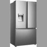 Hisense 536 L Stainless Steel Frost-Free Bottom Mount Fridge with Plumbed Water and Ice Dispenser (H760FS-ID)