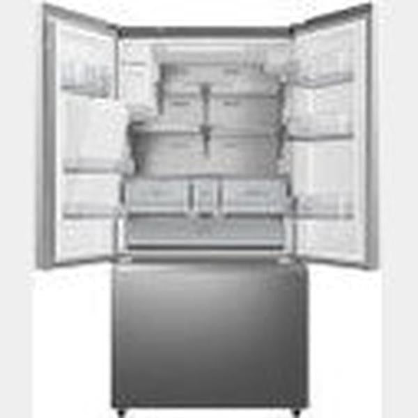 Hisense 536 L Stainless Steel Frost-Free Bottom Mount Fridge with Plumbed Water and Ice Dispenser (H760FS-ID)