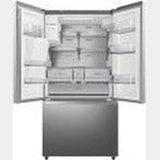 Hisense 536 L Stainless Steel Frost-Free Bottom Mount Fridge with Plumbed Water and Ice Dispenser (H760FS-ID)