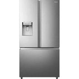 Hisense 536 L Stainless Steel Frost-Free Bottom Mount Fridge with Plumbed Water and Ice Dispenser (H760FS-ID)