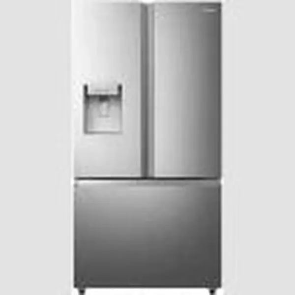 Hisense 536 L Stainless Steel Frost-Free Bottom Mount Fridge with Plumbed Water and Ice Dispenser (H760FS-ID)